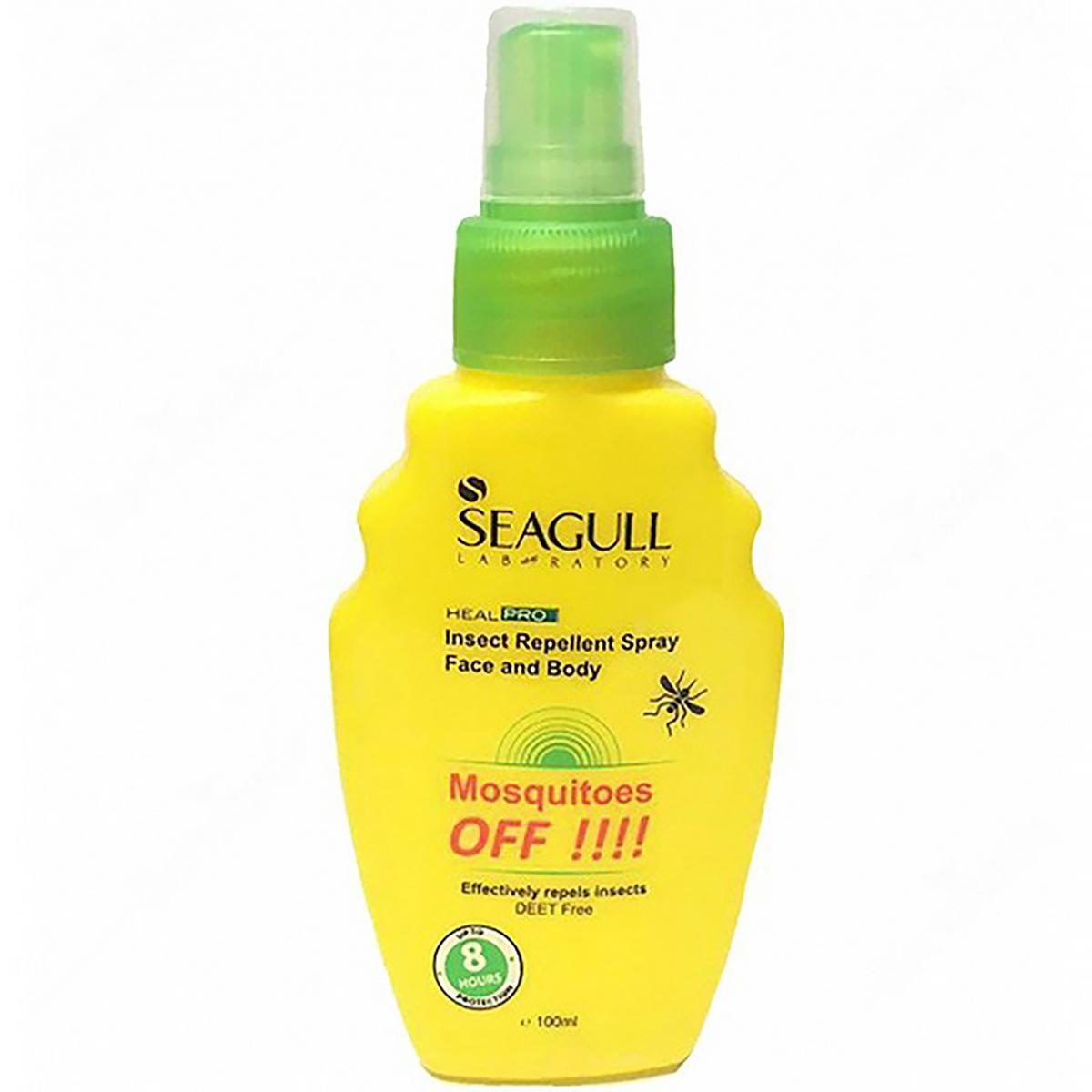 اسپری دافع حشرات - seagull insect repellent spray face and body