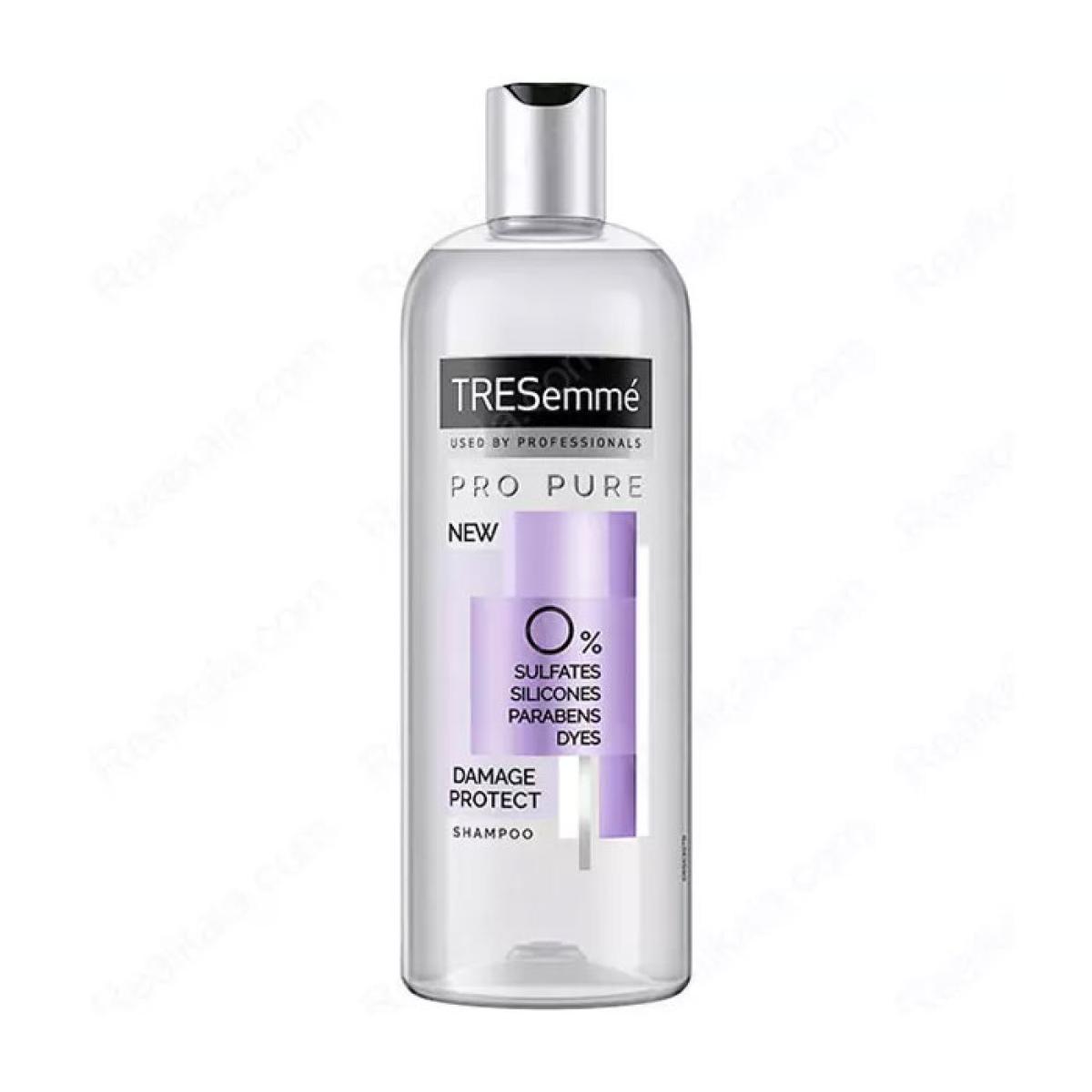 شامپو بدون سولفات ترمیم کننده موهای آسیب دیده - TRESemmé Pro Pure Shampoo Damage Protect