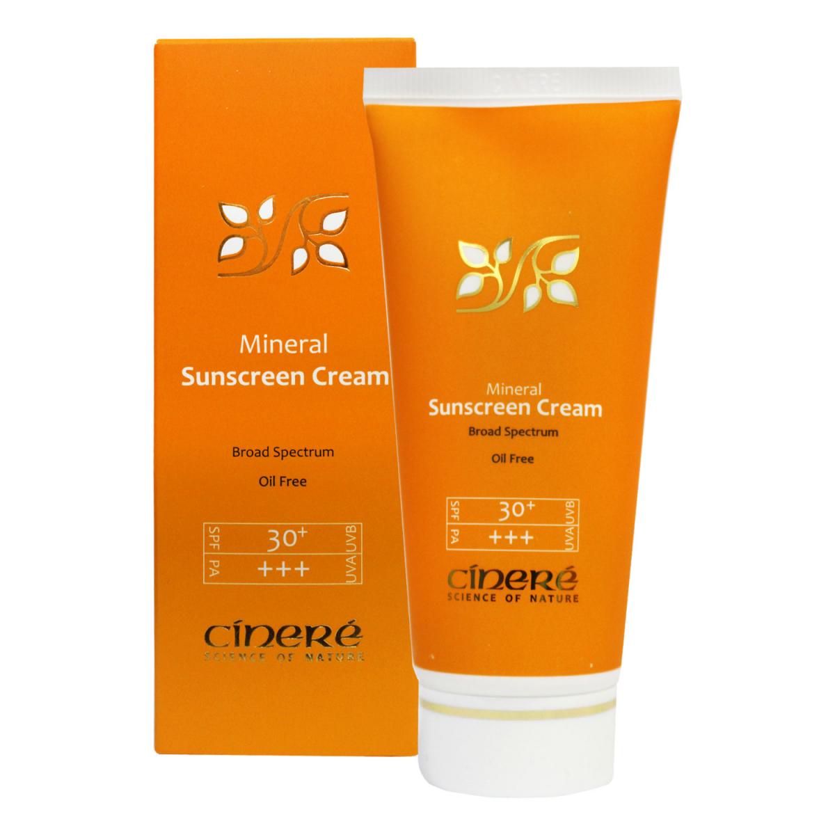 کرم ضد آفتاب +SPF30 بی رنگ - 