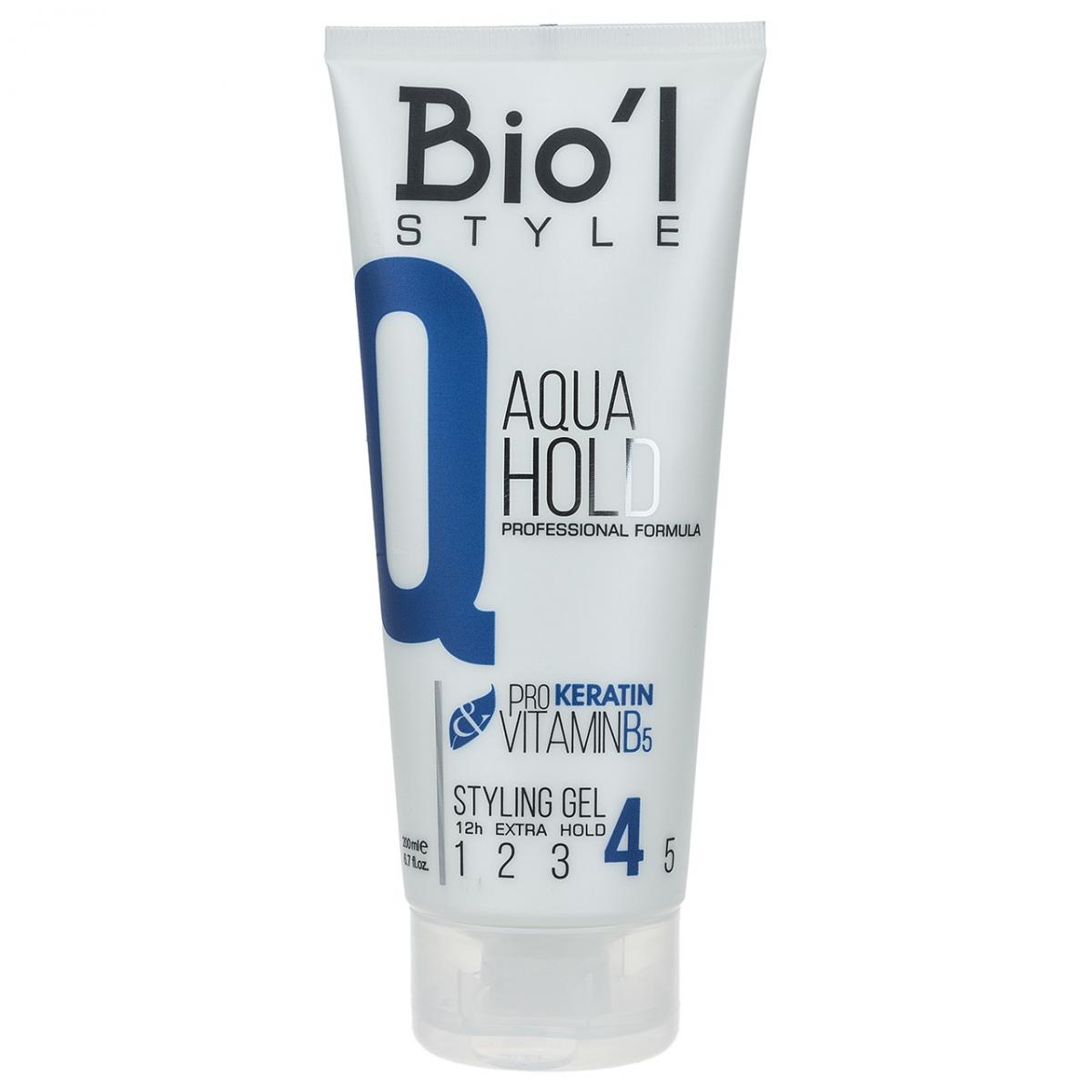 ژل موی آکوا ( با قدرت نگه دارندگی قوی) - Biol AQUA Hold Hair Gel