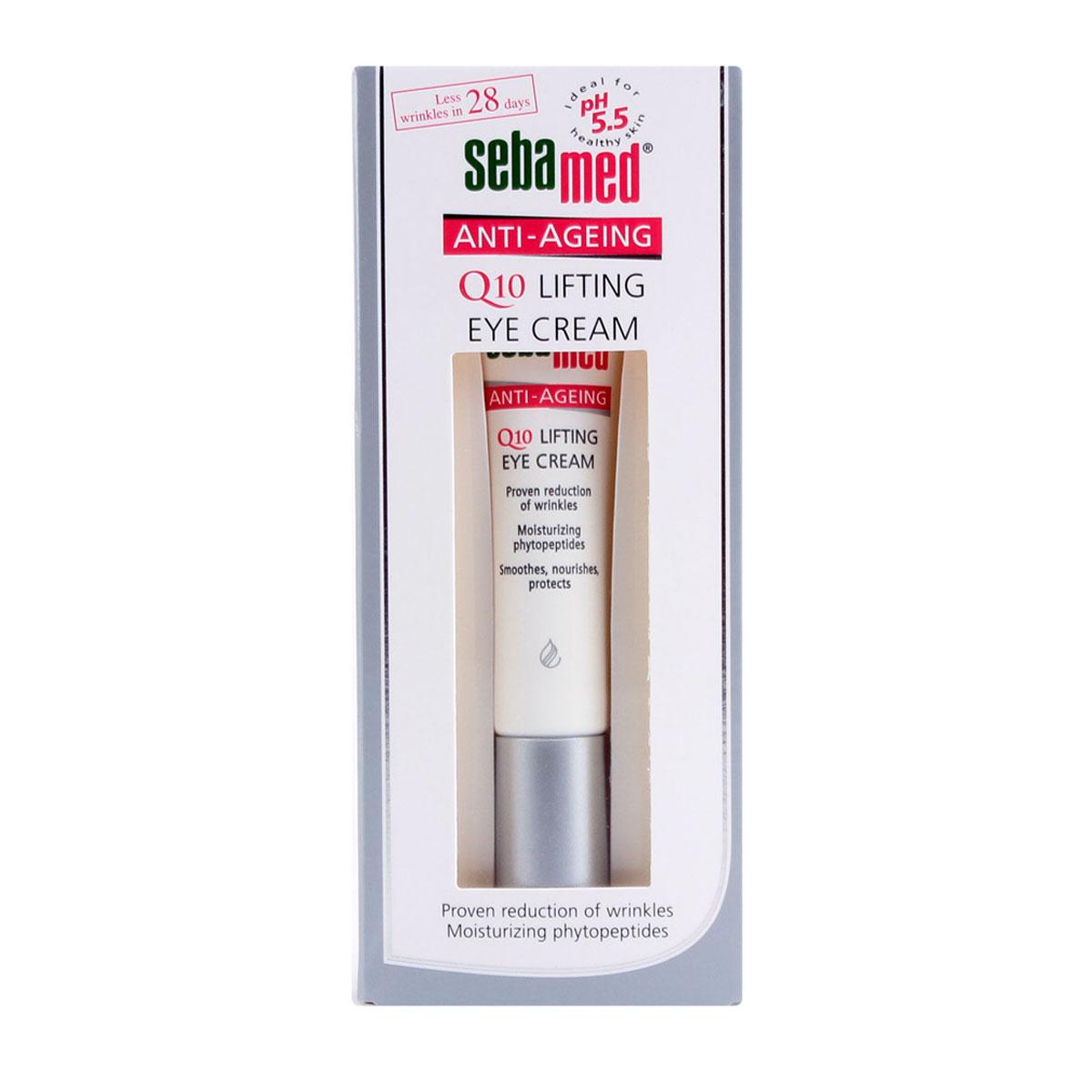 کرم ضدچروک و افتادگی دورچشم Q10 - SEBA MED Q10 Lifting Eye Cream