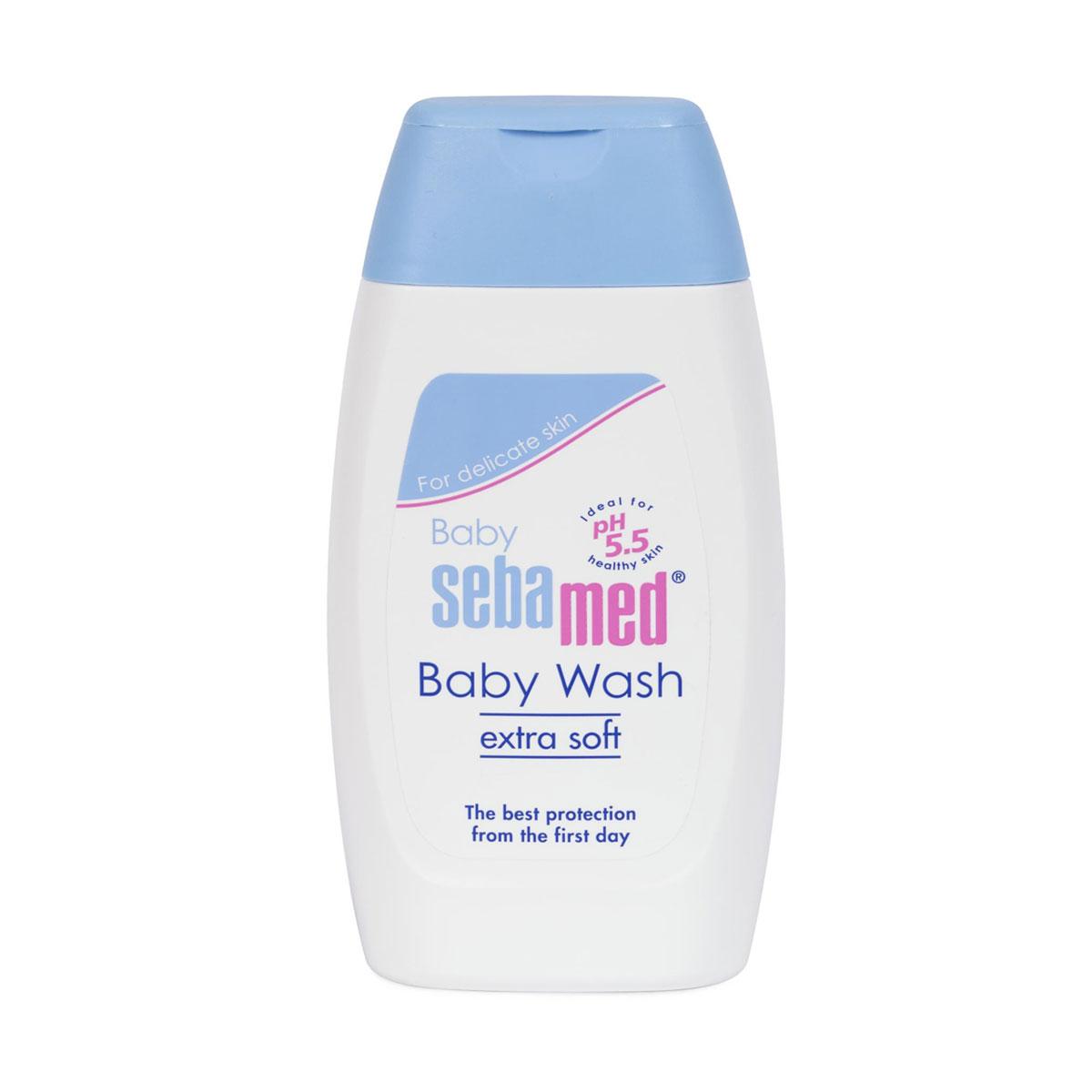 شامپوی بدن کودک (نرم کننده و آبرسان) - Baby wash extra soft sebamed