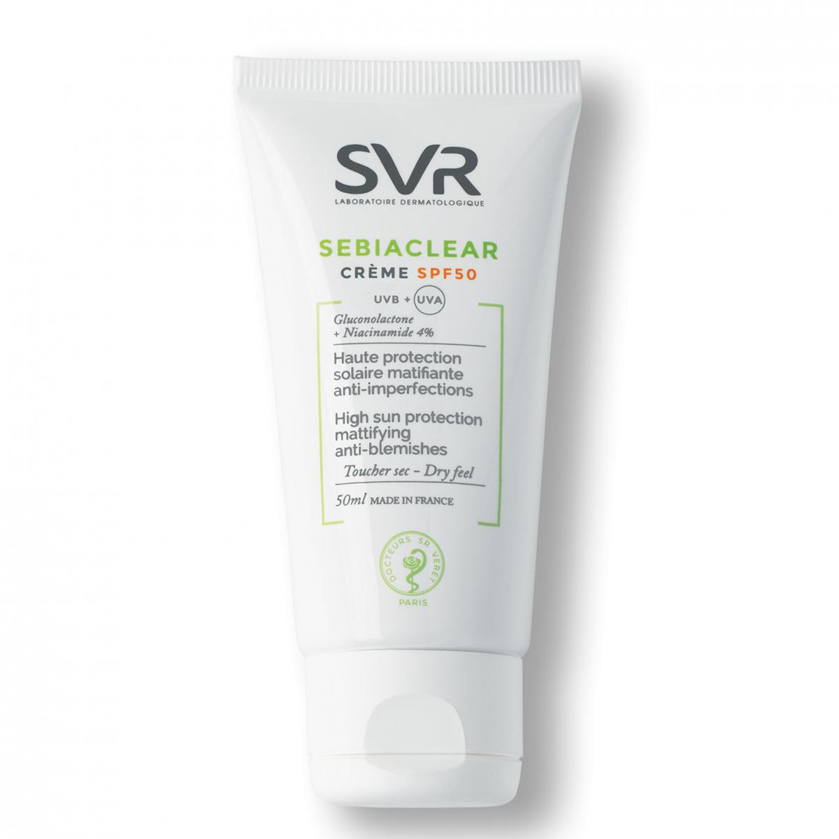 کرم ضد آفتاب SPF50 سبیاکلییر - Sunscreen Sebiaclear for Oily Skin SPF50