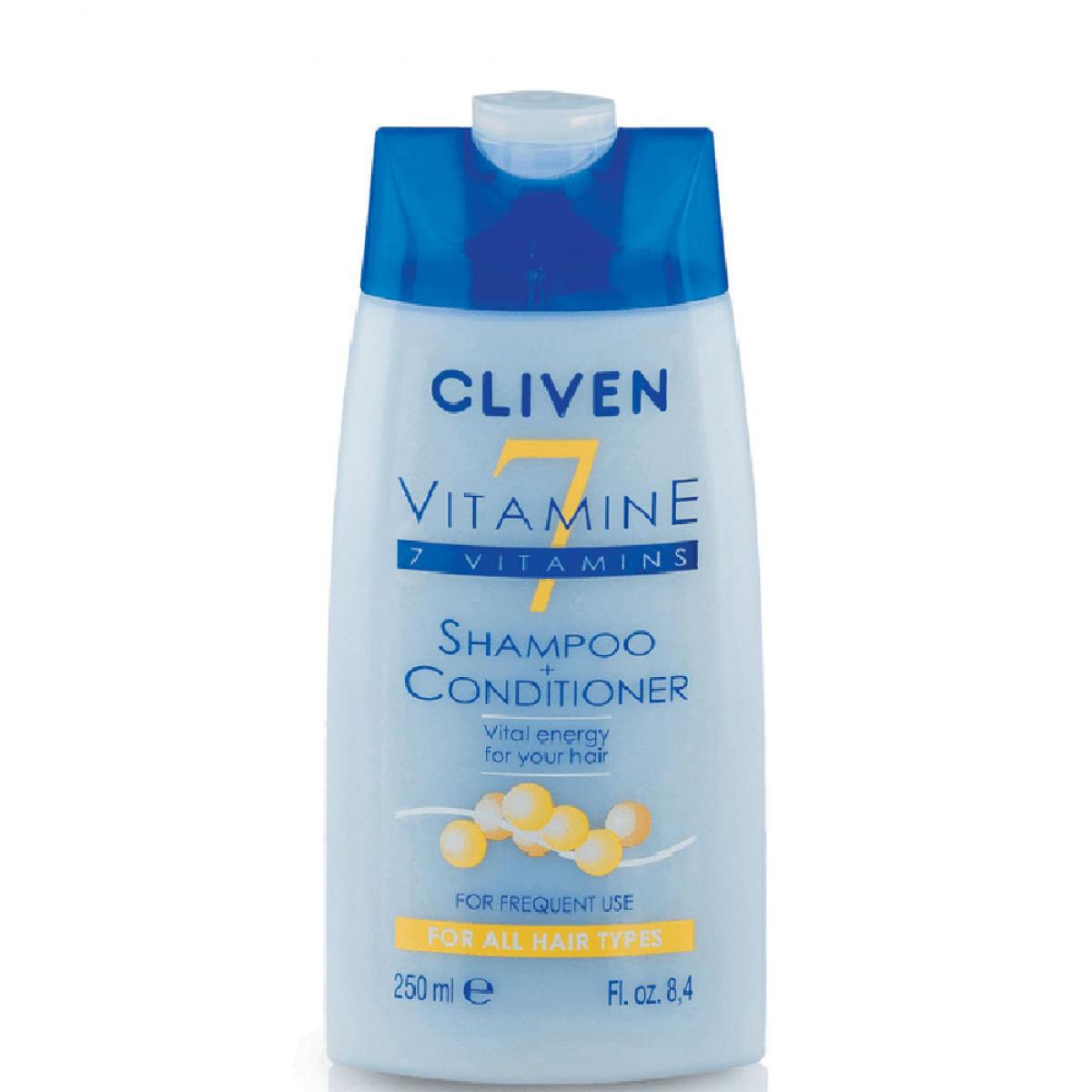 شامپو + نرم کننده هفت ویتامینه ( مناسب انواع موها ) - Vitamine Shampoo+Conditioner for all Hair Types