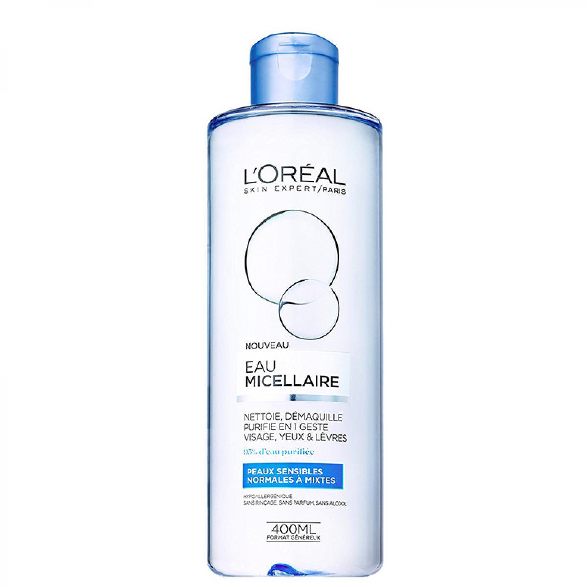 محلول پاک کننده میسلار واتر مناسب پوست نرمال تا مختلط - Micellar Water For Normal to Combination Skin 400ml