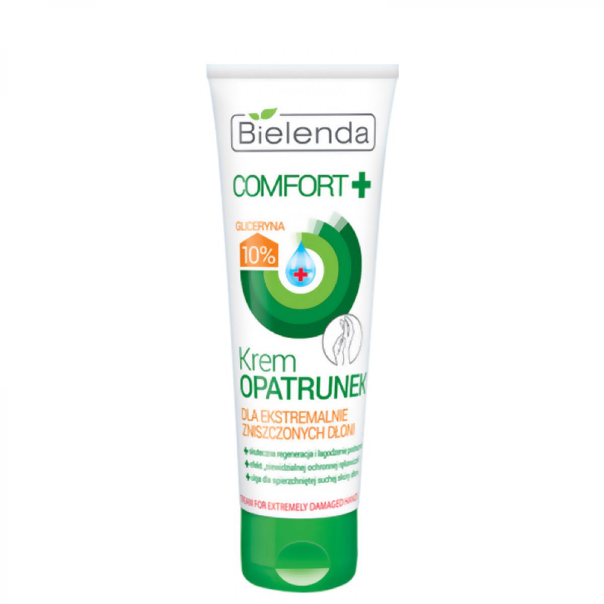 کرم مرطوب کننده و ترمیم کننده دست - Bielenda Comfort Moisturizing Hand Cream For Damaged Skin 75ml
