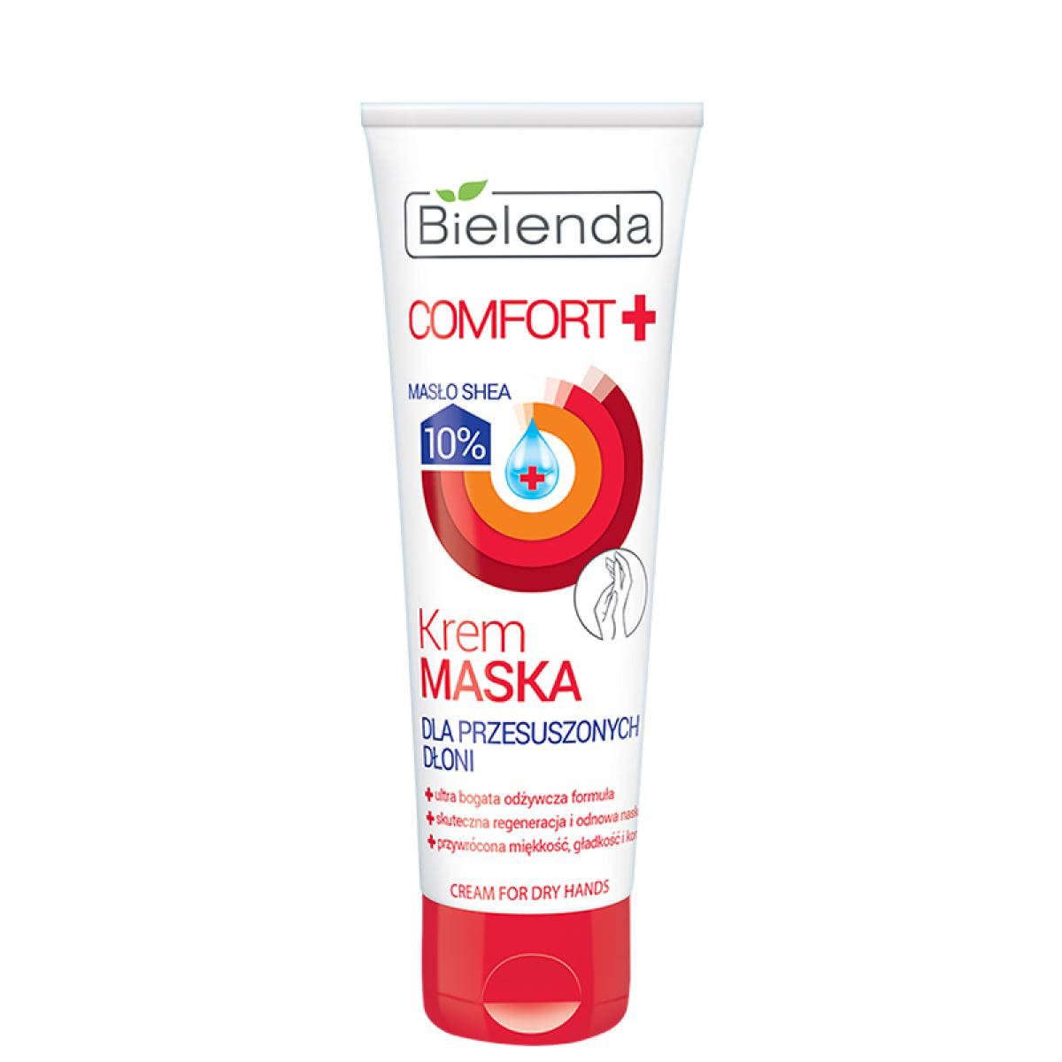 کرم مرطوب کننده و تغذیه کننده دست - Bielenda Comfort Moisturizing & Nourishing Hand Cream For Dry Skin 75ml
