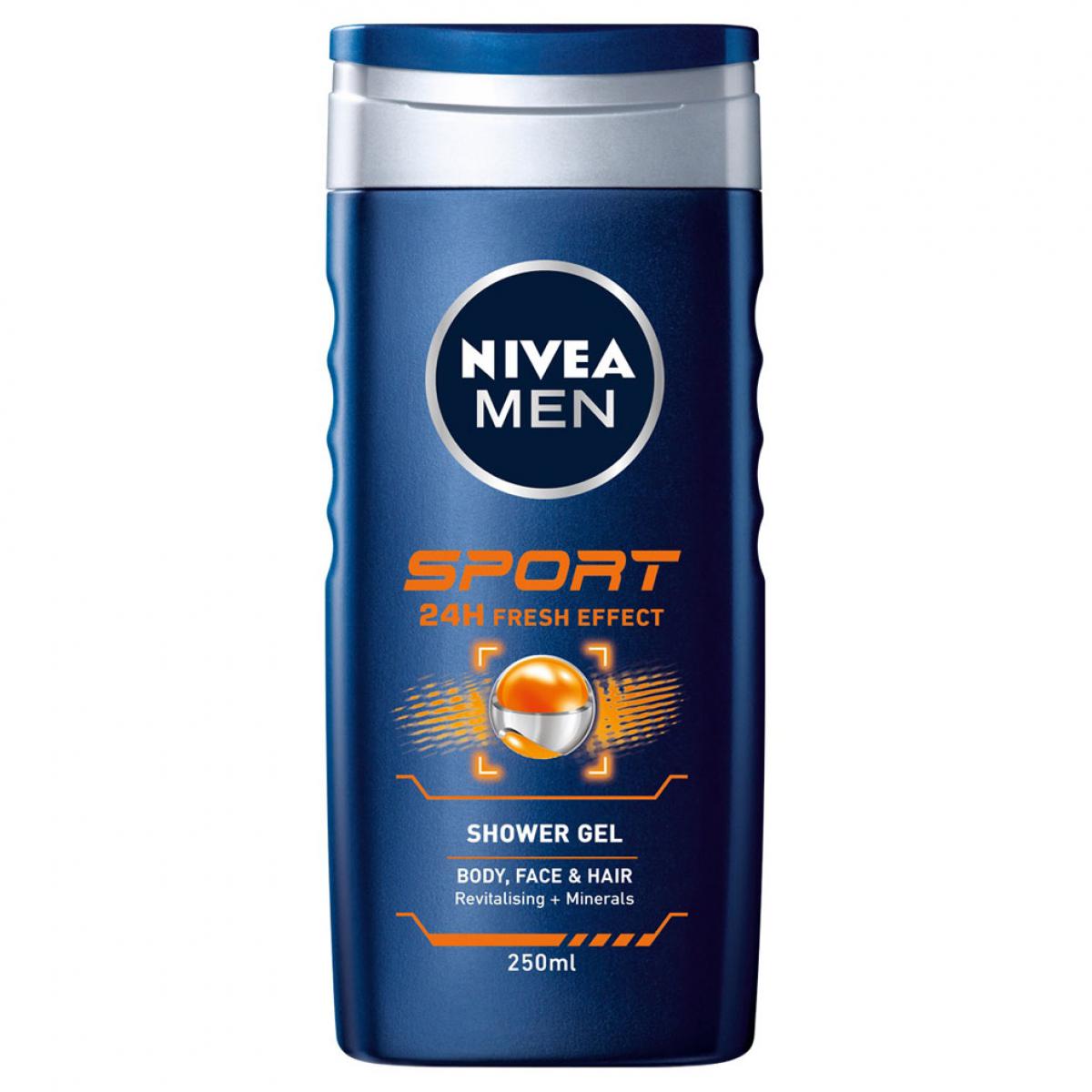شامپو مردانه سر و بدن Sport - Nivea Sport Shampoo For Head & Body For Men 500ml