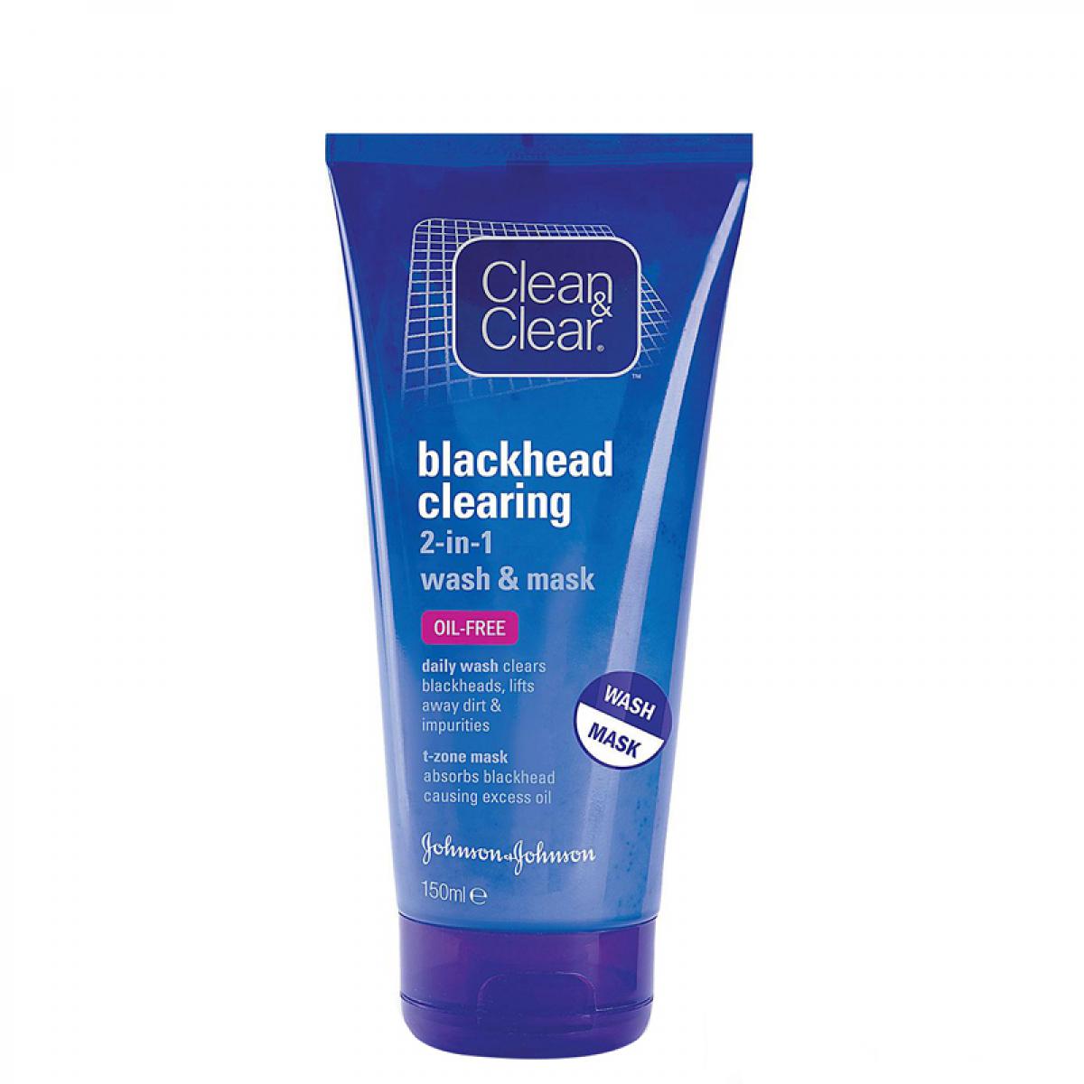 ژل اسکراب روزانه مدل Blackhead Clearing - Clean And Clear Blackhead Clearing Gel Scrub 150ml