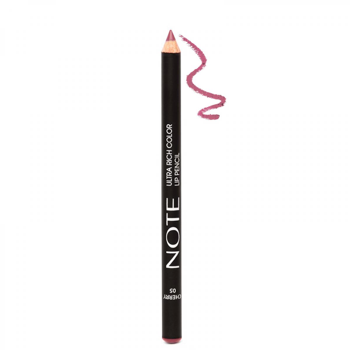 مداد لب مغذی مدل Ultra Rich Color - Note Ultra Rich Color Lip Pencil