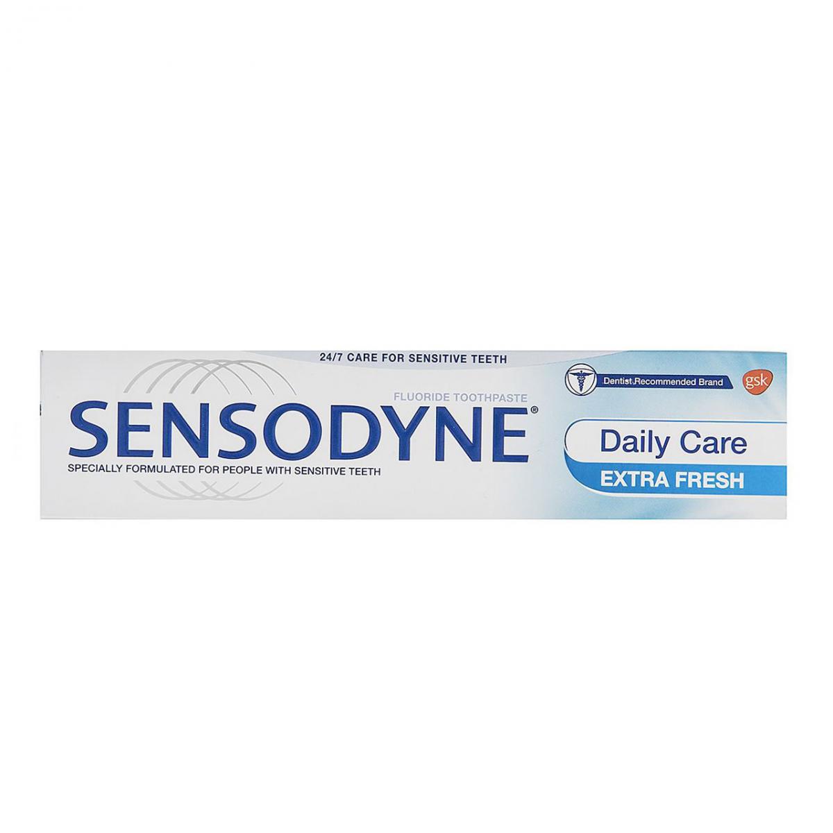 خمیر دندان Extra Fresh - Sensodyne Daily Care Extra Fresh Toothpaste 50ml