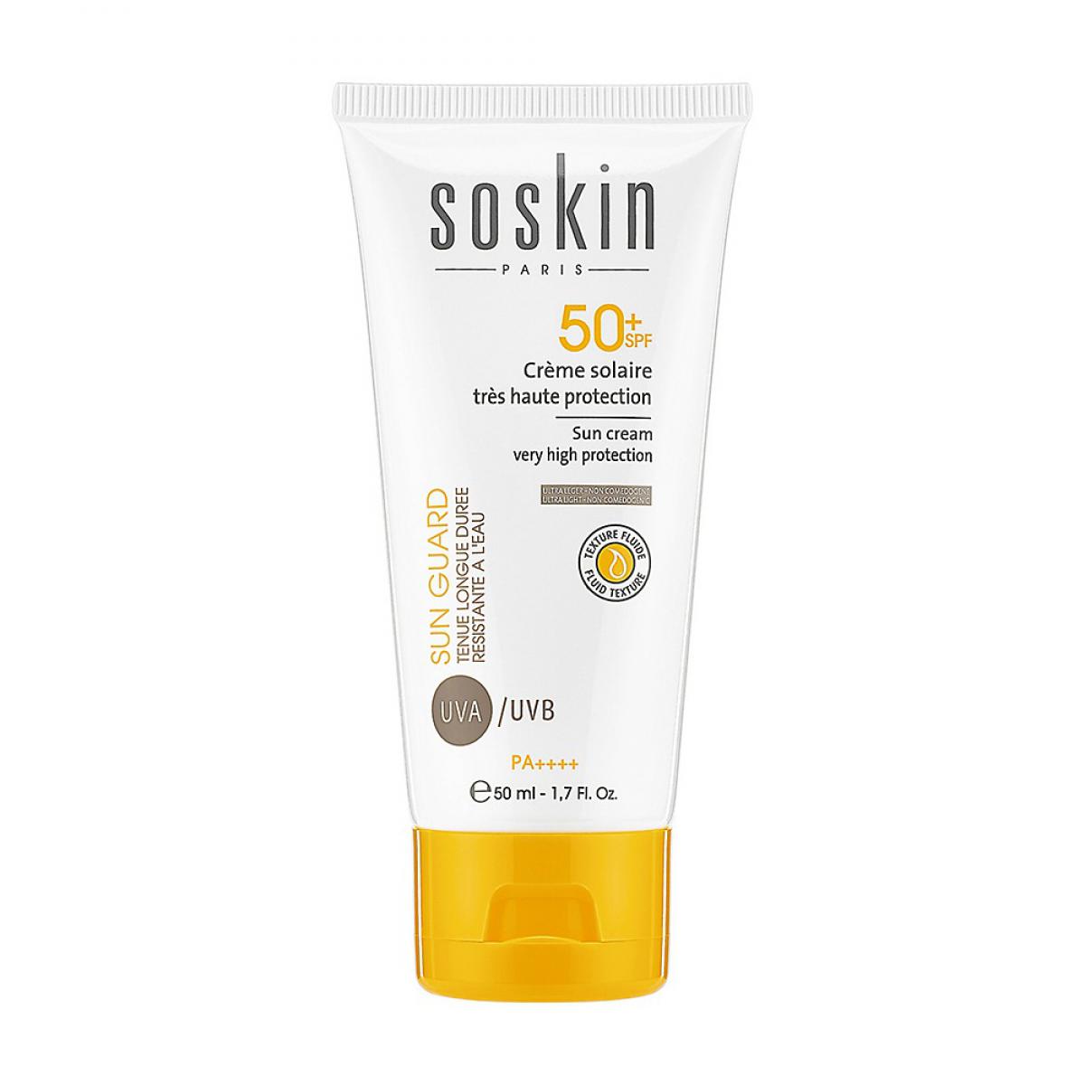کرم  ضد آفتاب 50 spf  رنگی - Sun cream very high protection 50+