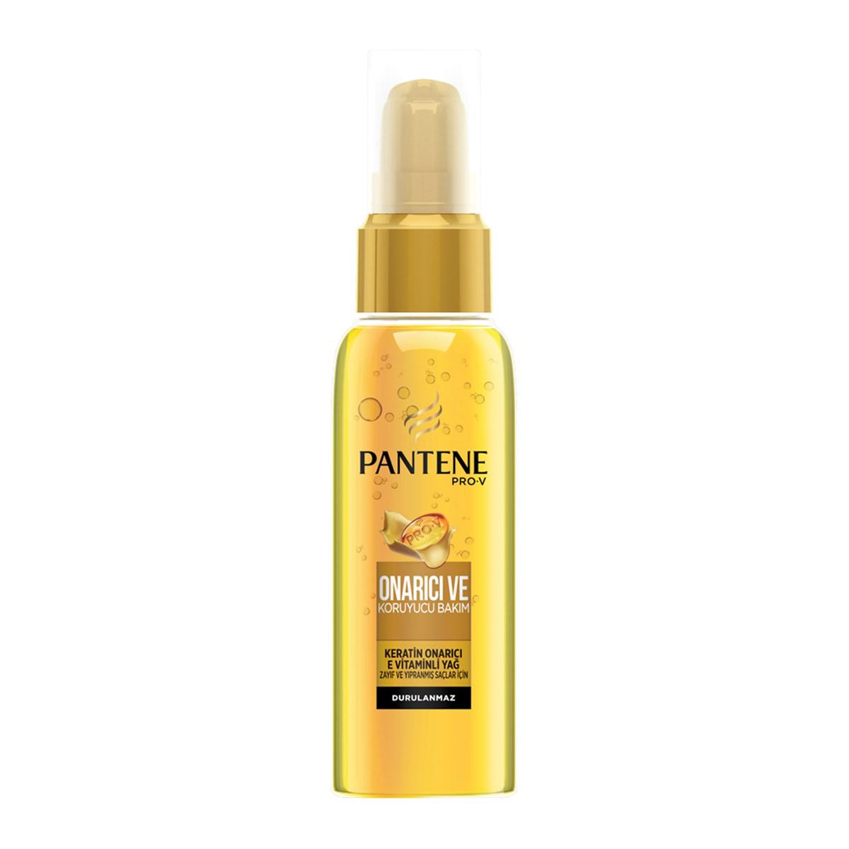 سرم مو حاوی کراتین - Pantene Repair & Protect Dry Oil with Vitamin E Serum