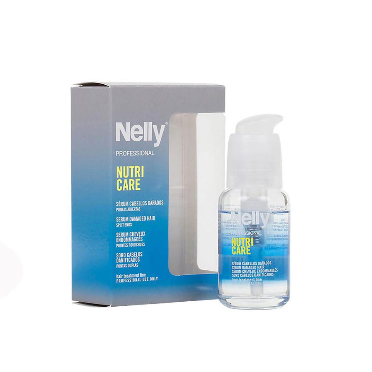 سرم ضد موخوره و ترمیم کننده - Nelly Professional Nutri Care Serum ۴۵ml