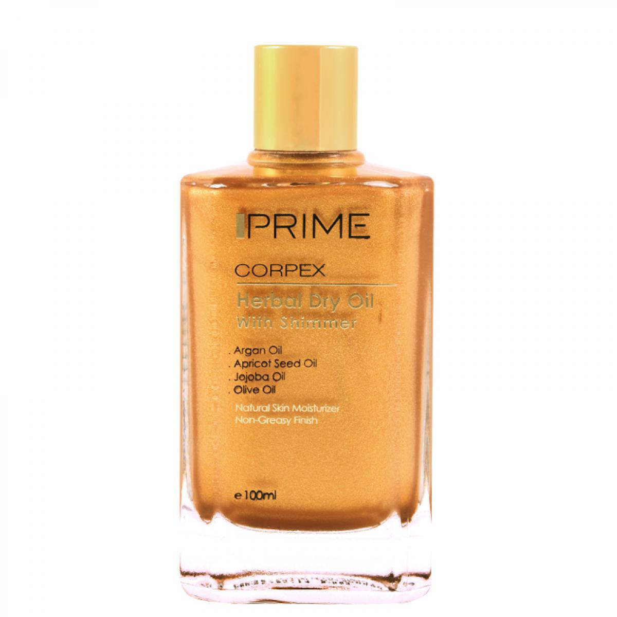 روغن گیاهی اکلیلی صورت و بدن و مو - Prime Corpex Face & Body & Hair Herbal Oil 100ml