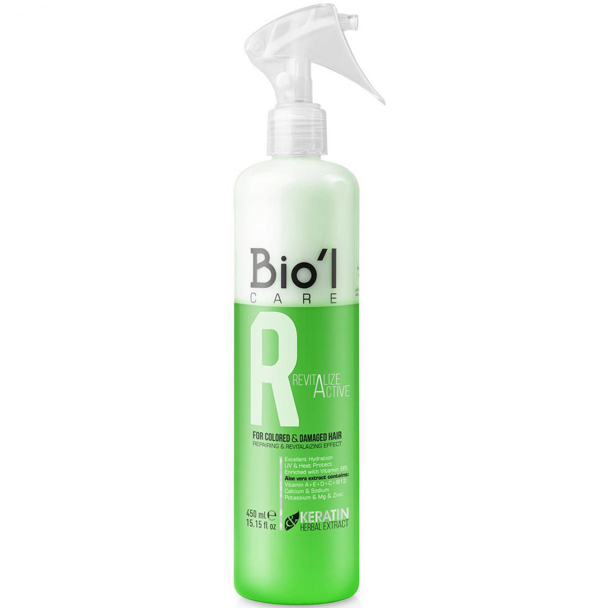 سرم موی دو فاز رواتالایز اکتیوا - Biol Revitalize Active Two Phases Hair Spray