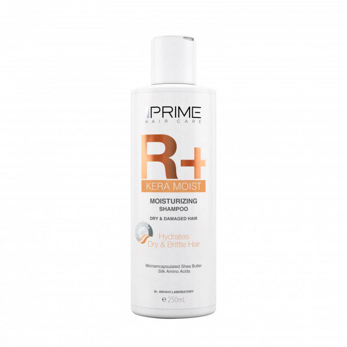 شامپو رطوبت رسان مدل R+ مناسب آسیب دیده - Prime Moisturizing Shampoo For Dry And Damaged Hair 250ml