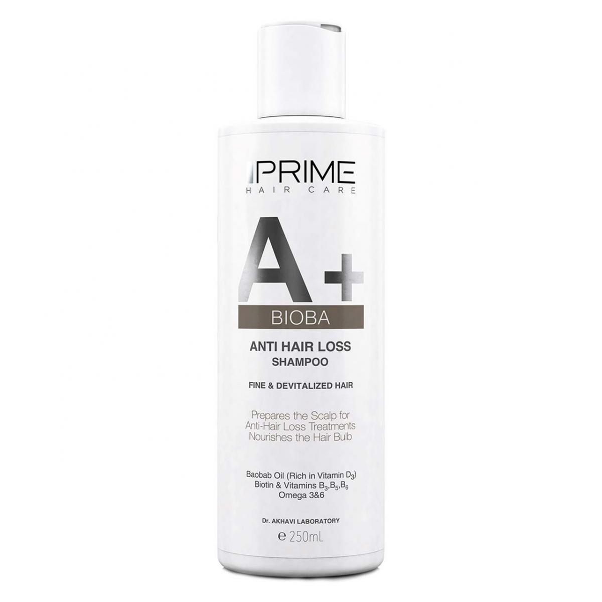 شامپو تقویت کننده و ضد ریزش مو مدل A+ - Prime Anti Hair Loss Shampoo 250ml