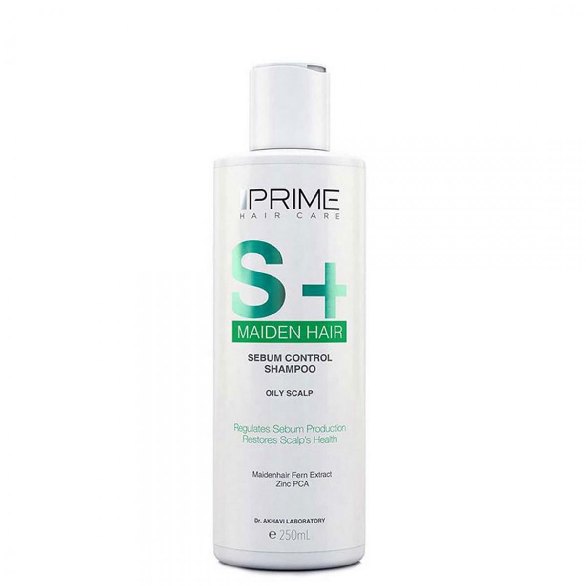 شامپو متعادل کننده چربی مدل S+ مناسب پوست چرب - Prime Oil Control S+ Shampoo For Greesy Scalp 250ml