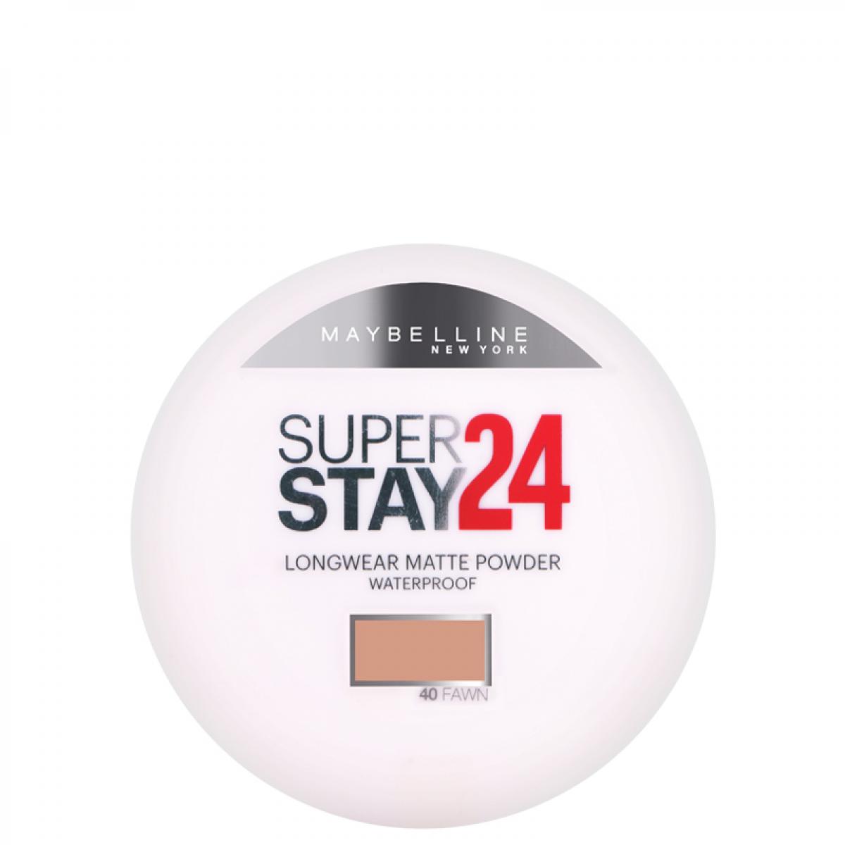 پنکیک 24 ساعته مات میبلین مدل Super Stay - Maybelline Super Stay 24H Matte Powder