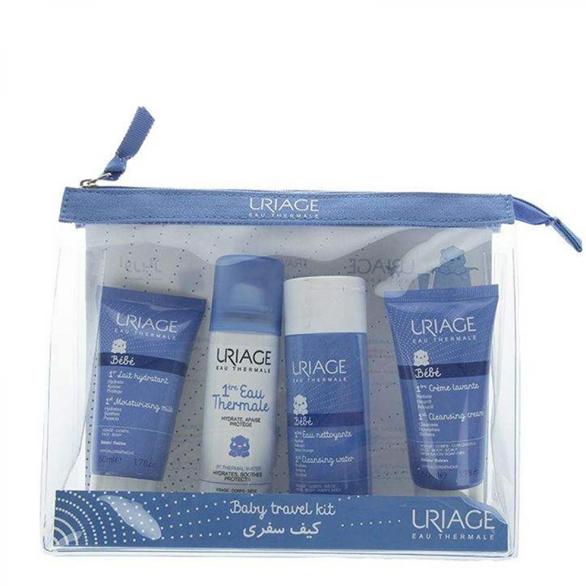 کیف سفری محصولات مراقبت از پوست کودک - Uriage Baby Skincare Product Travel Kit Pack Of 4