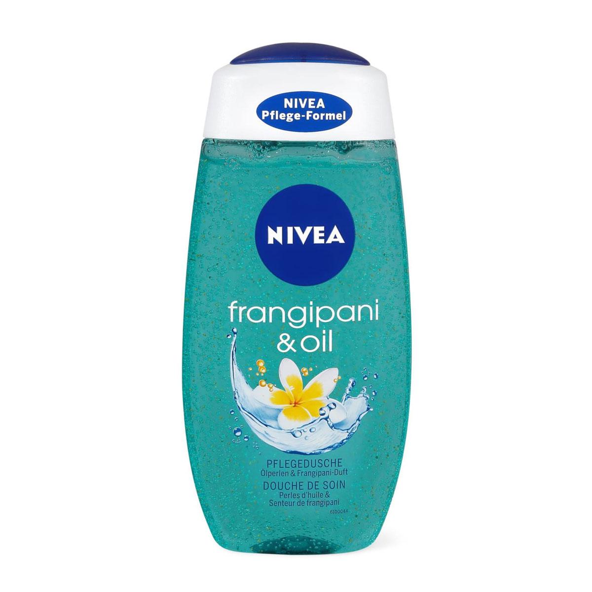 شامپو بدن زنانه روغن و یاسمن 250 میل - Nivea Frangipani & Oil Body Shampoo 250ml