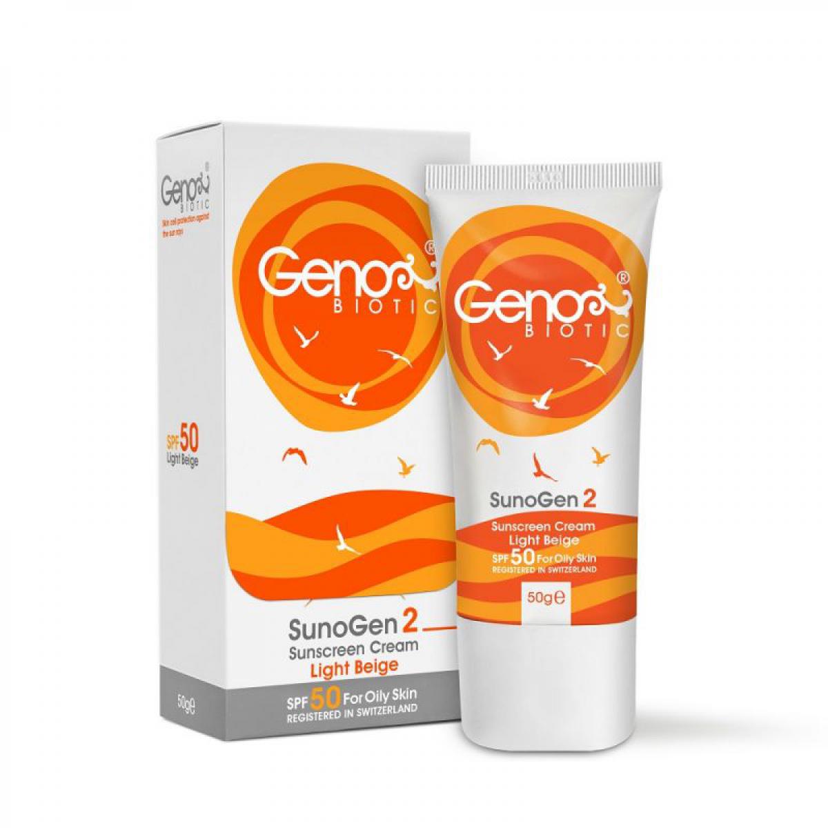 کرم ضد آفتاب رنگی SPF50 مناسب پوست چرب - Sunscreen Cream SPF50 For Oily Skin