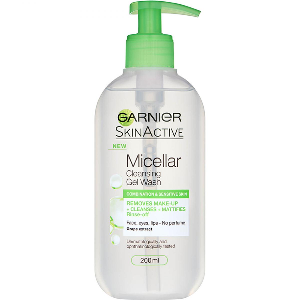 ژل میسلار شوینده پوست مختلط تا چرب - Garnier Micellar Gel Wash for Combination Skin