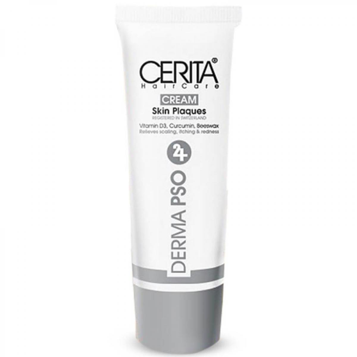 کرم ترمیم کننده پوسته بدن - Cerita Derma PSO Scalp Plaques Cream 100ml