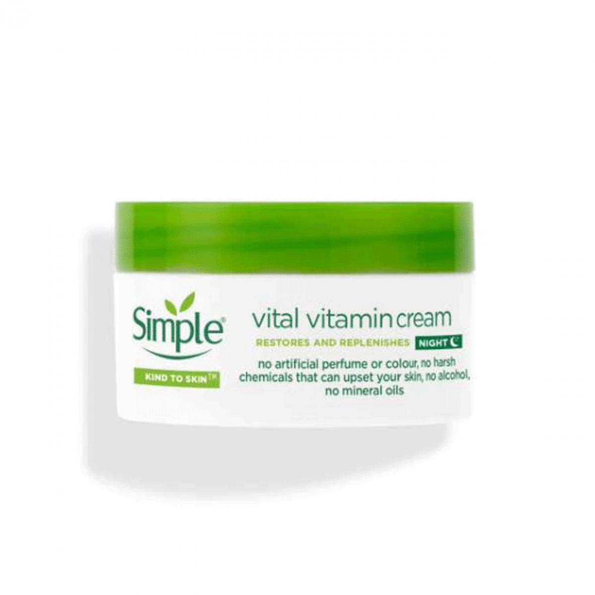 کرم ویتامین ویتال شب  - Kind to Skin Vital Vitamin Night Cream
