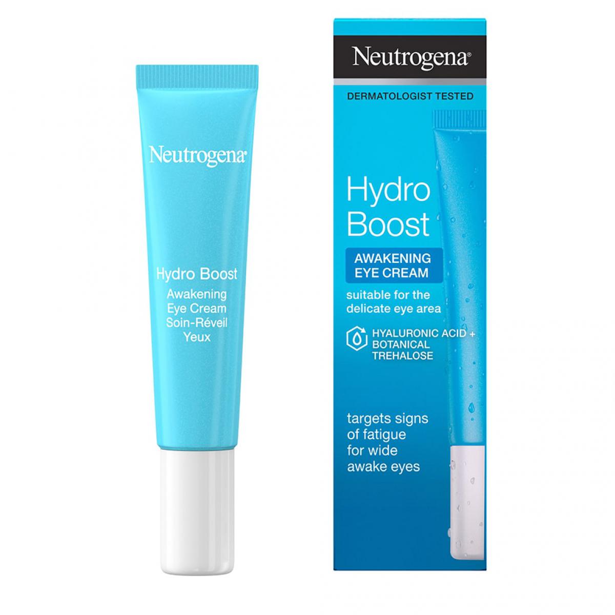کرم آبرسان دور چشم مدل Hydro Boost - Neutrogena Hydro Boost Anti Fatigue Eye Cream 15 ml