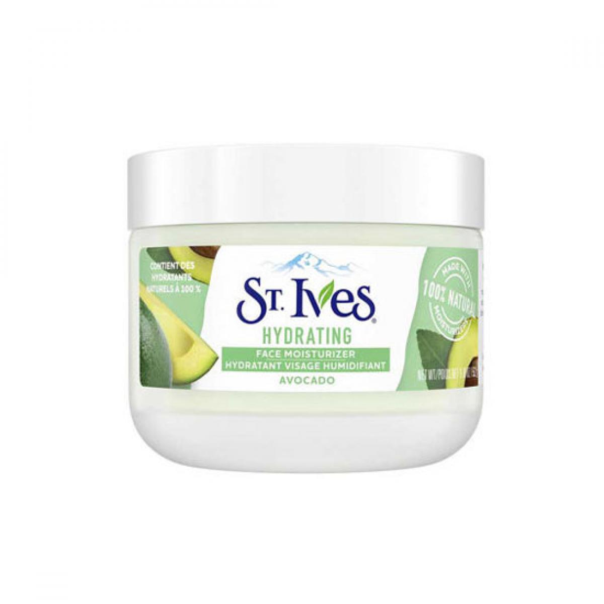 کرم مرطوب کننده صورت آووکادو پوست خشک و مختلط - ST. IVES Hydrating Face Moisturizer Avocado Cream