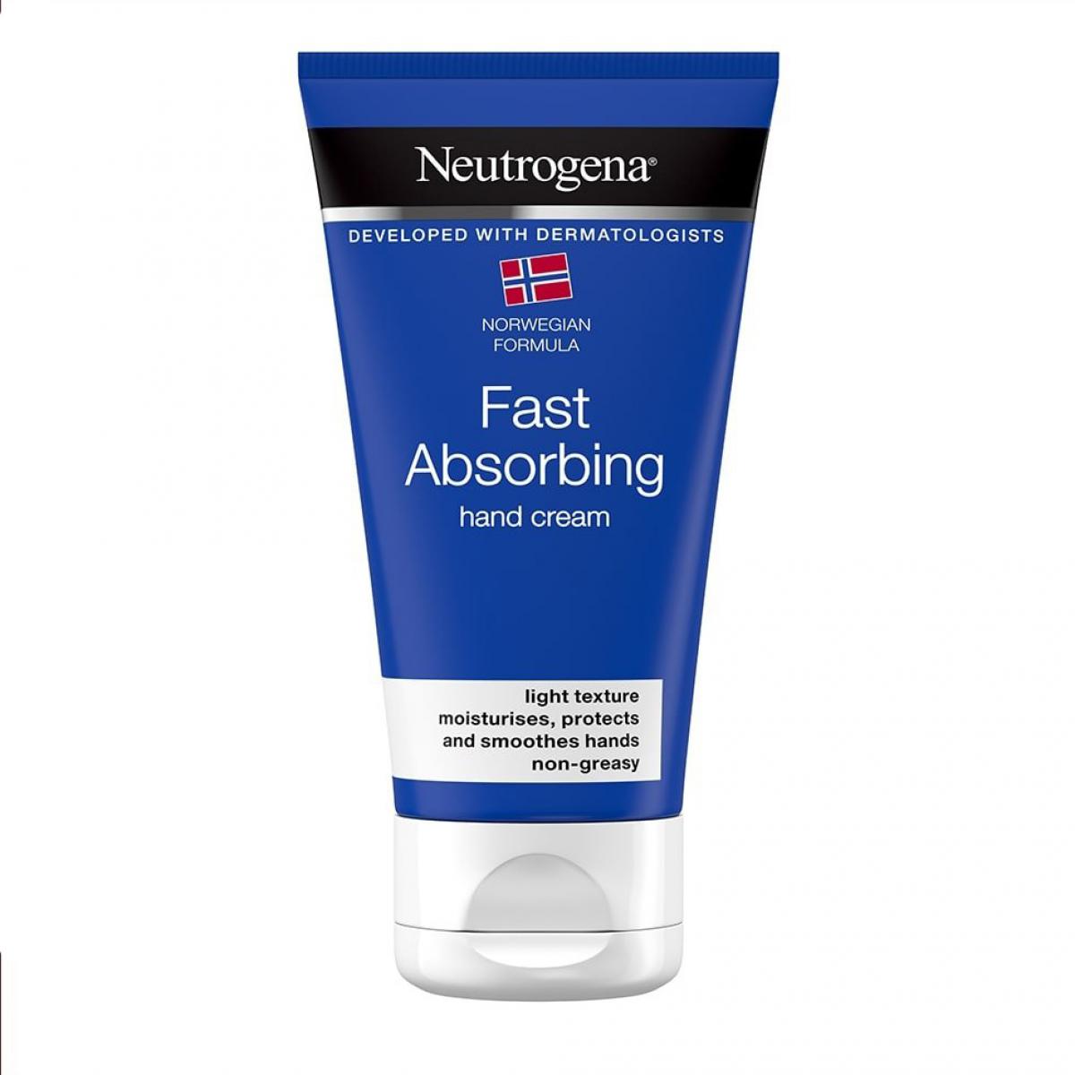 کرم دست Fast Absorbing - Neutrogena Norwegian Formula Fast Absorbing Hand Cream 