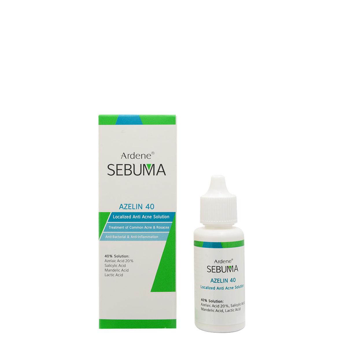 محلول ضد جوش و التیام بخش آزلین سبوما - Ardene SEBUMA AZELIN Localized Anti Acne Solution 30 ml