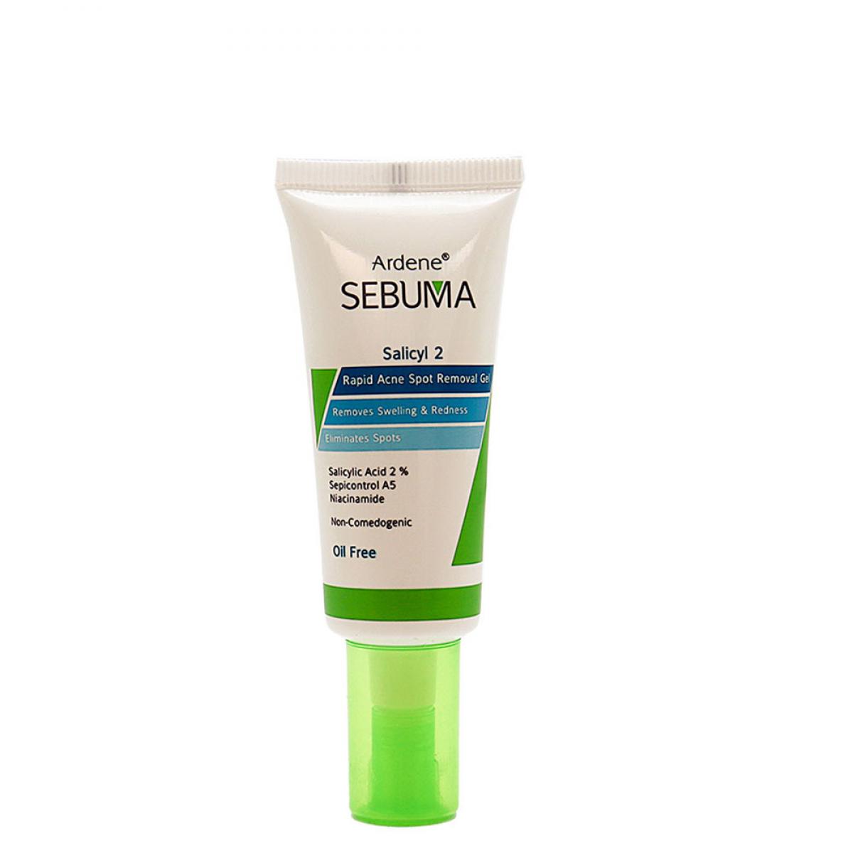 ژل لایه بردار اسید سالیسیلیک 2 درصد - Ardene SEBUMA SALICYL 2 Rapid Acne Spot Removal Gel 20 ml