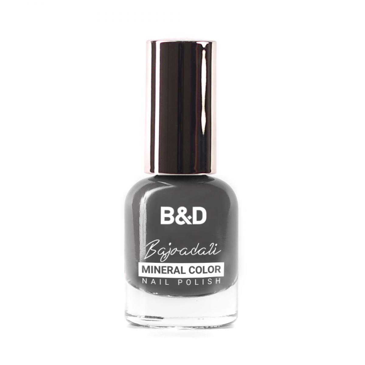 لاک ساده - B&D Mineral Color Nail polish