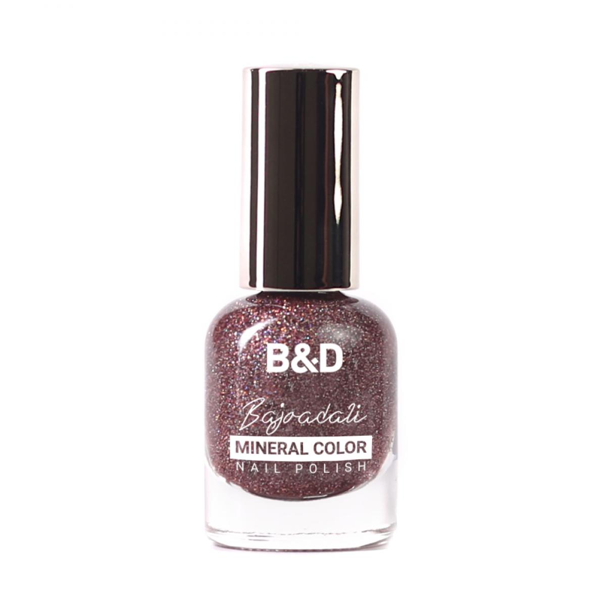 لاک هلوگرافیک - B&D Mineral Color Holographic Nail polish