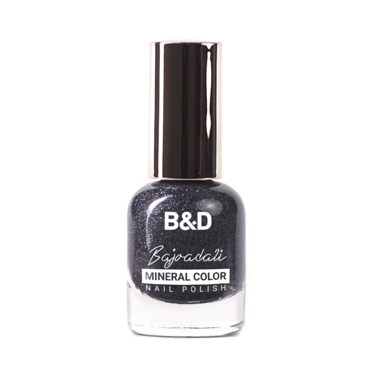 لاک هلوگرافیک - B&D Mineral Color Holographic Nail polish