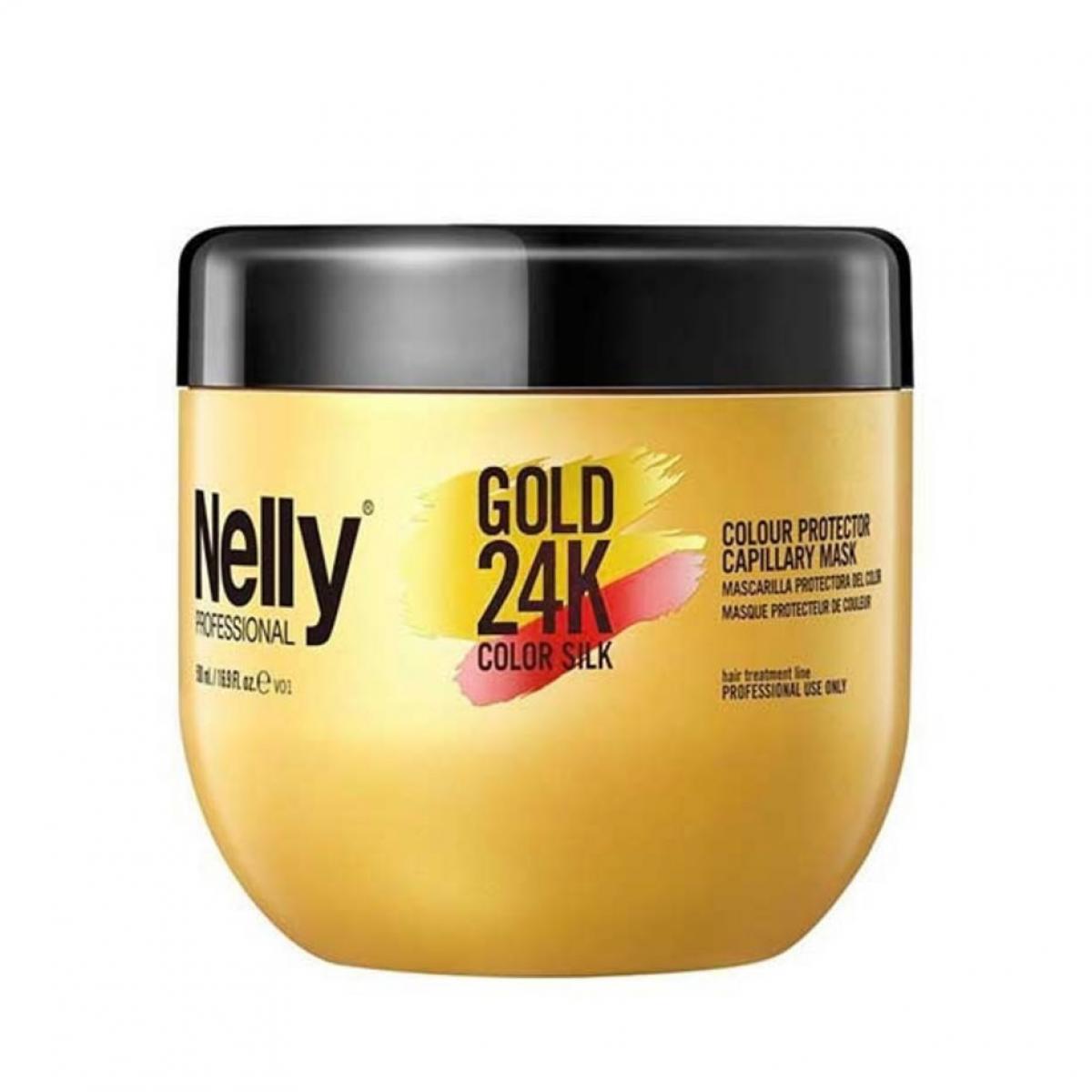 ماسک مو رنگ شده گلد 24k - Gold 24k Color Silk Hair Coloured Capillary Mask