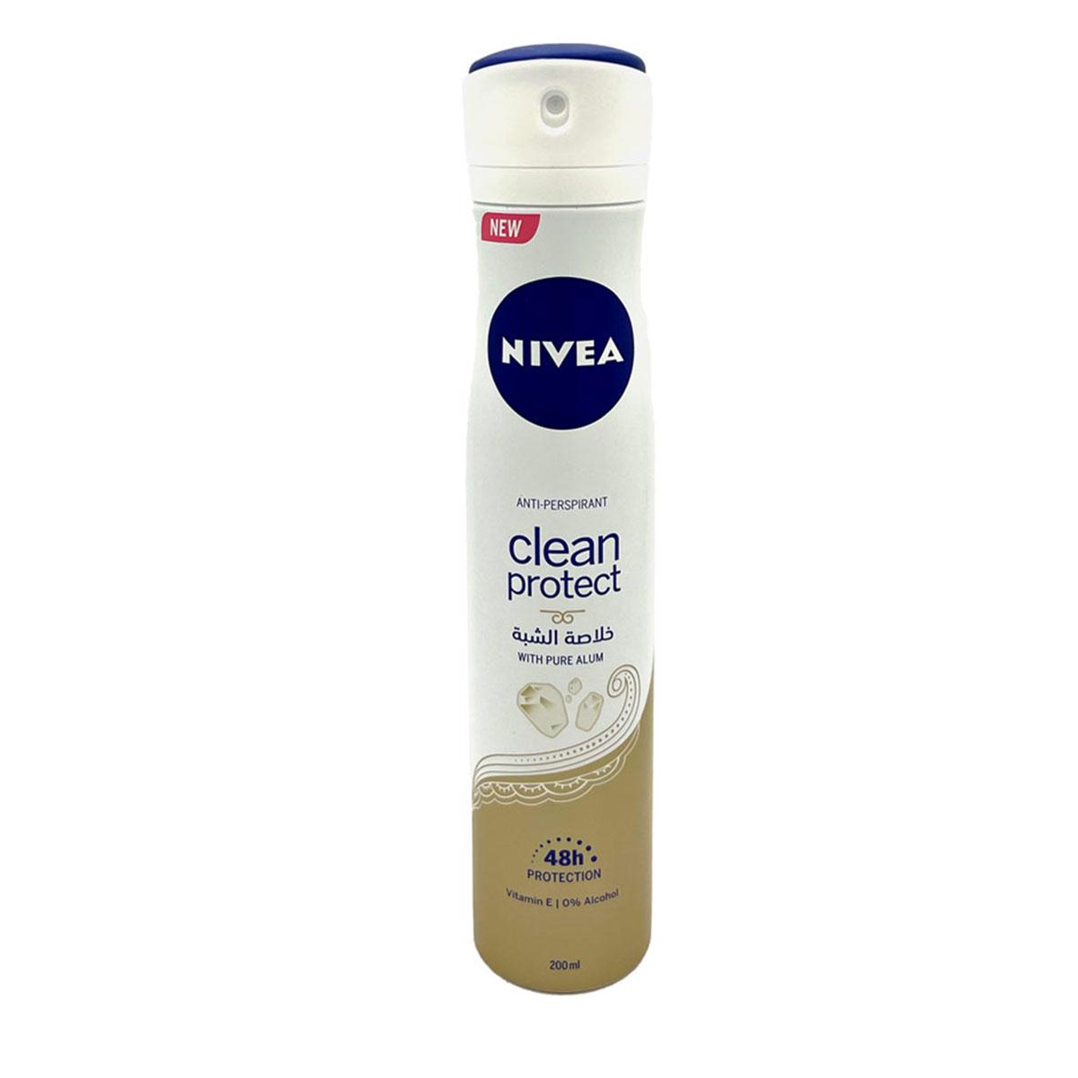 اسپری زنانه کلین پروتکت - Clean Protect Anti Perspirant Spray 200ml