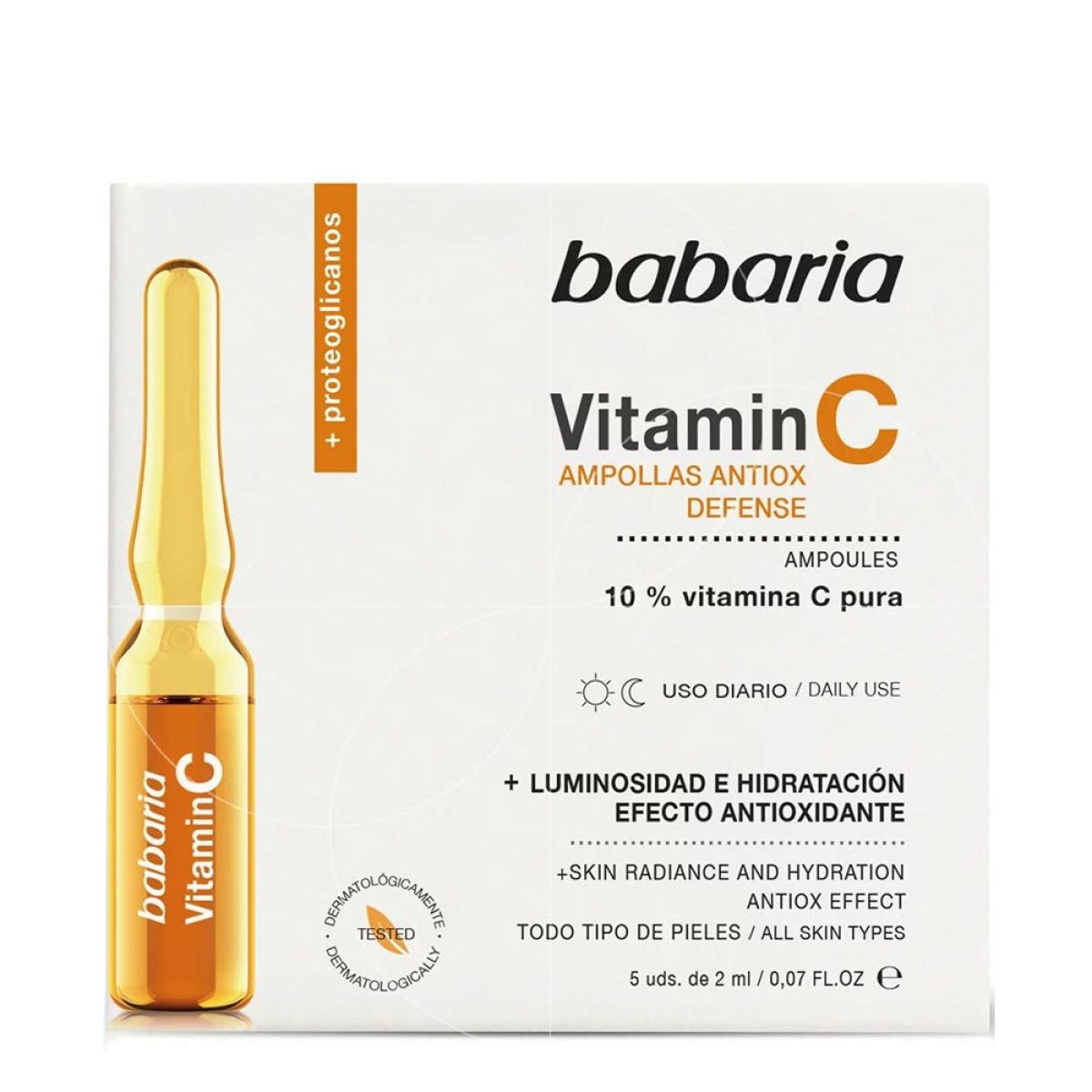 ویال ویتامین C - Vitamin C facial ampoules 5*2ml