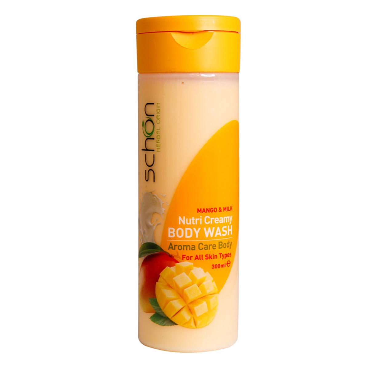 شامپو بدن کرمی شیر و انبه - Mango and Milk Nutri Cream Body Wash 300ml