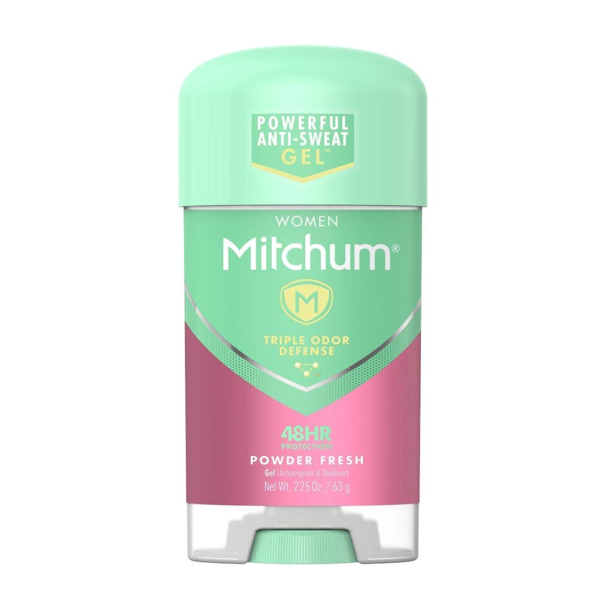 ژل شفاف ضد تعریق زنانه Powder Fresh - mitchum powder deodorant gel