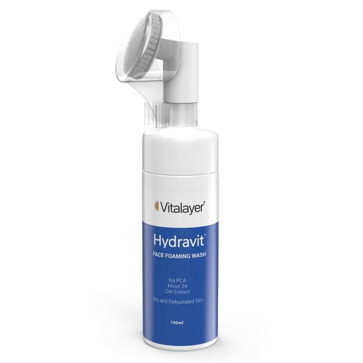 فوم شستشوی صورت آبرسان پوست خشک هیدراویت  - Hydravit Face Foaming Wash For Dry Skin 